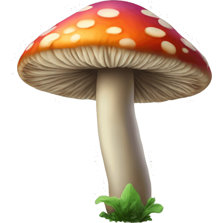 Trippy mushroom emoji