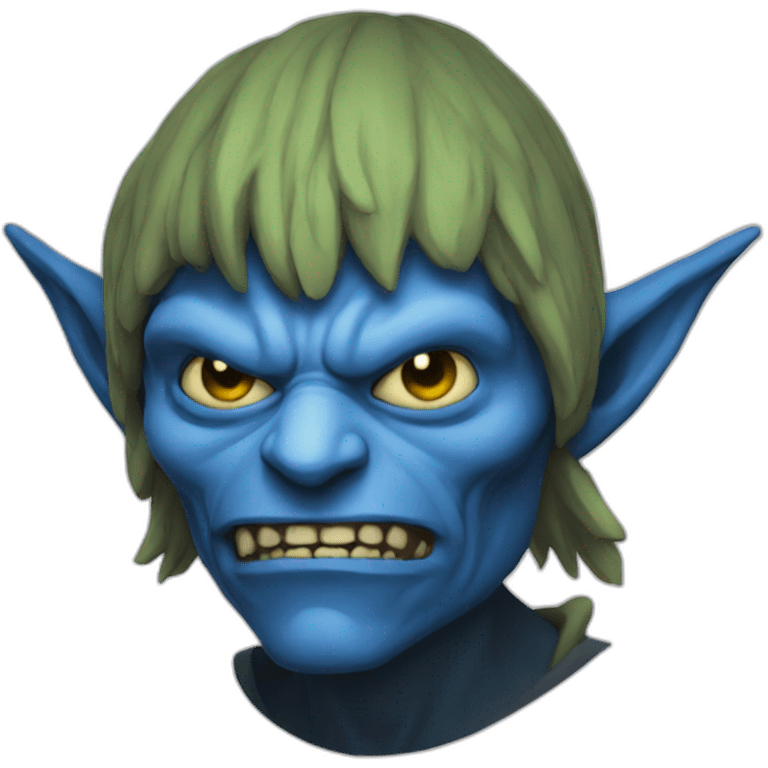 Blue-goblin emoji