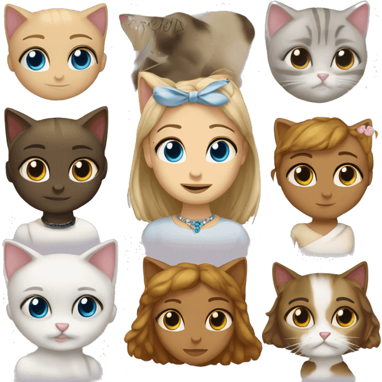 elinde ekmekle eve giden bir kedi emoji