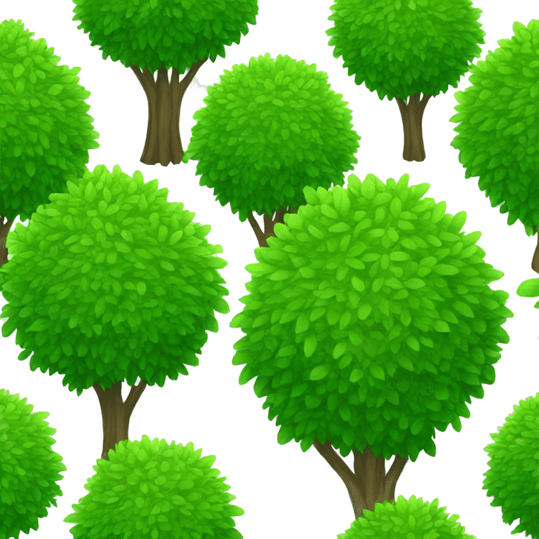 bushes emoji