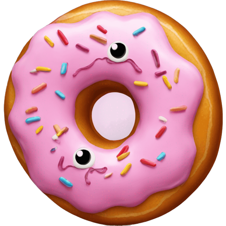 sweet donut emoji