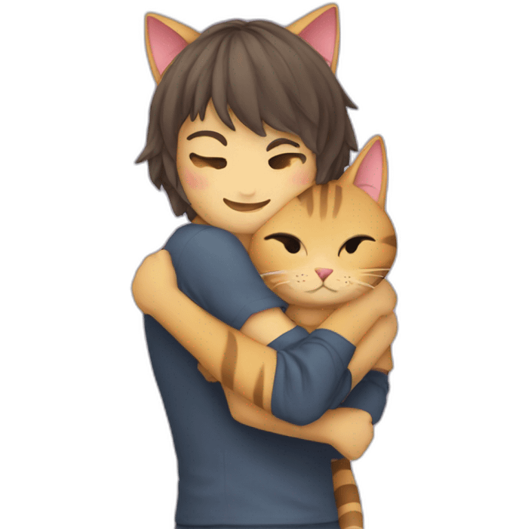 Nekoboy-catgirl-hugging emoji