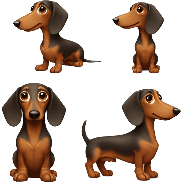 long dachshund emoji