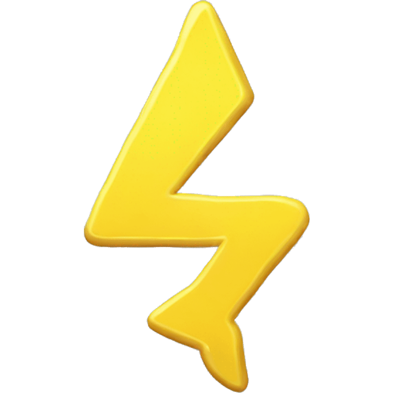 yellow coin with electric symbol, simple, not complicate, cute atmosphere emoji