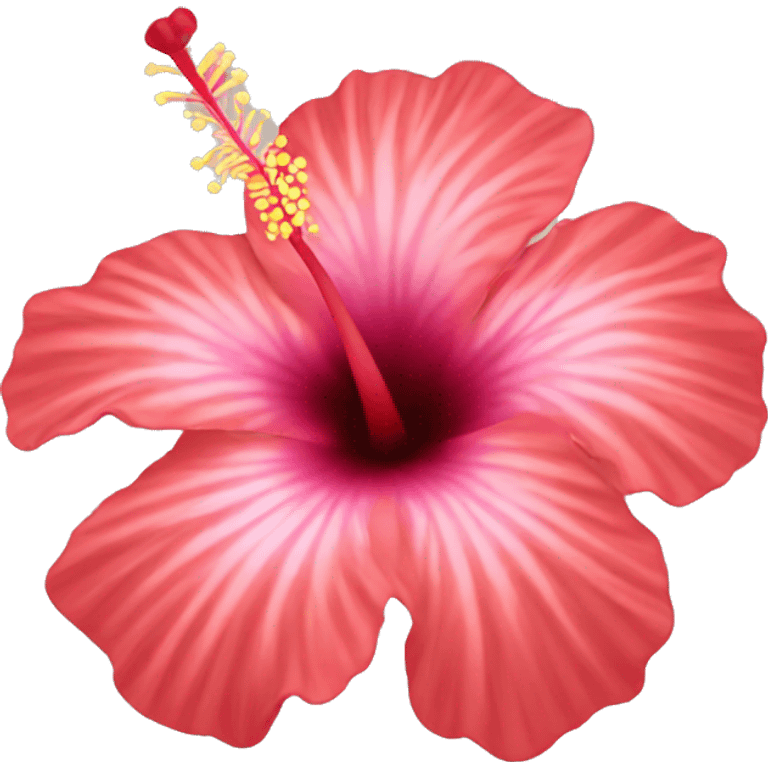 hibiscus flower emoji