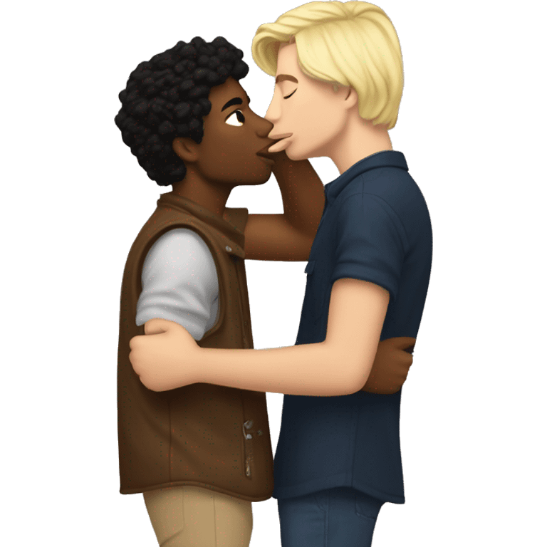 ken carson kissing carti emoji