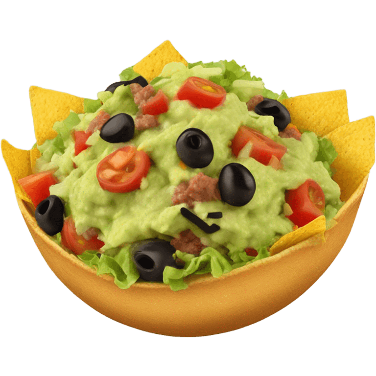 Taco salad emoji