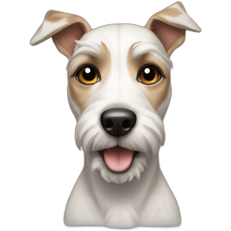 American Naked terrier emoji