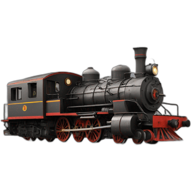 Soviet steam locomotive emoji