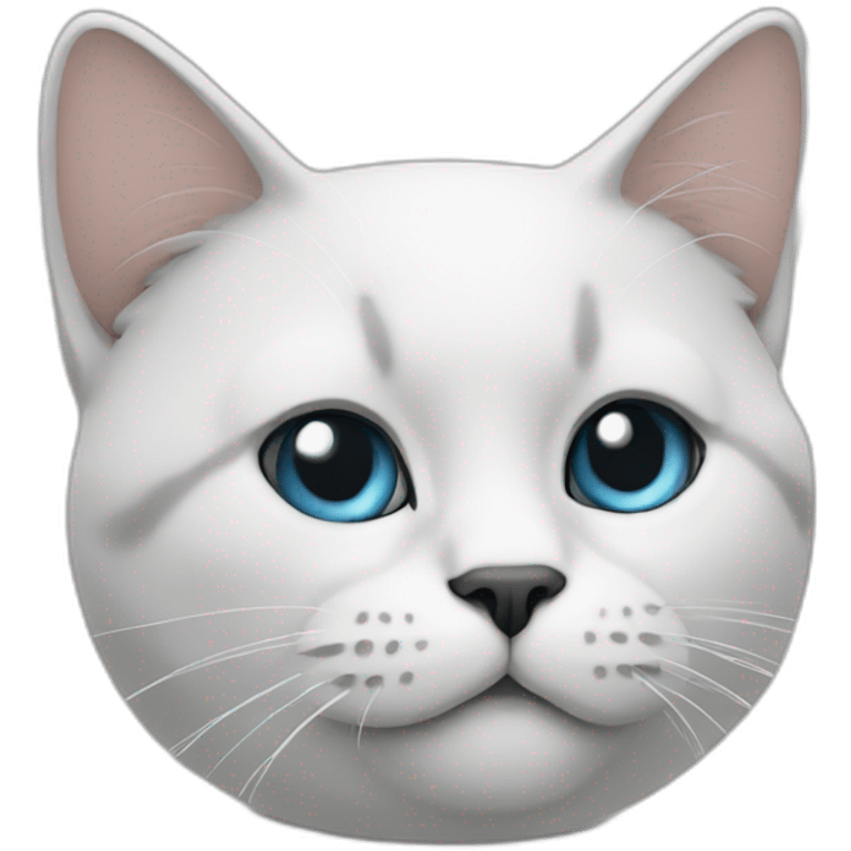 Un chat emoji