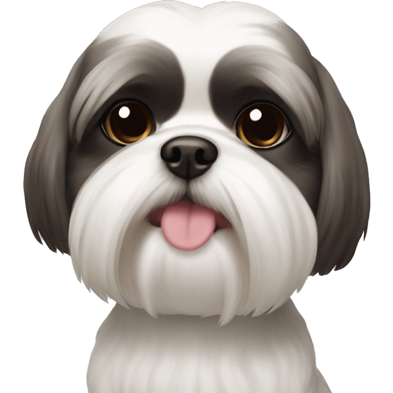 3 Shih tzus emoji