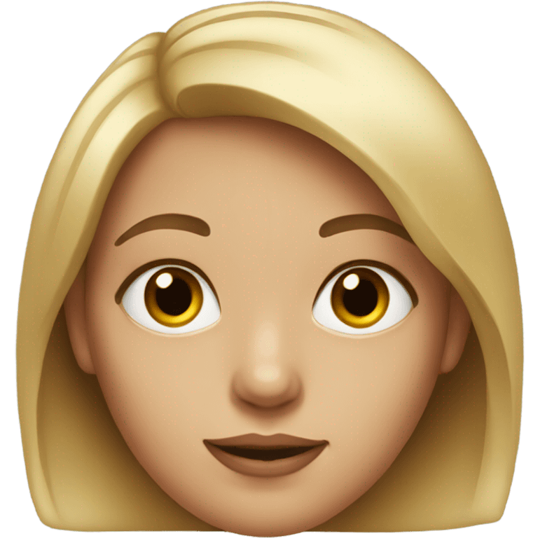 realistic portrait of girl emoji