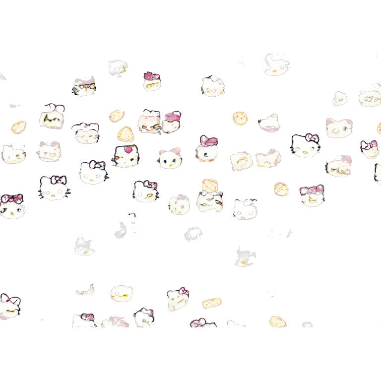 disgusted hello kitty emoji