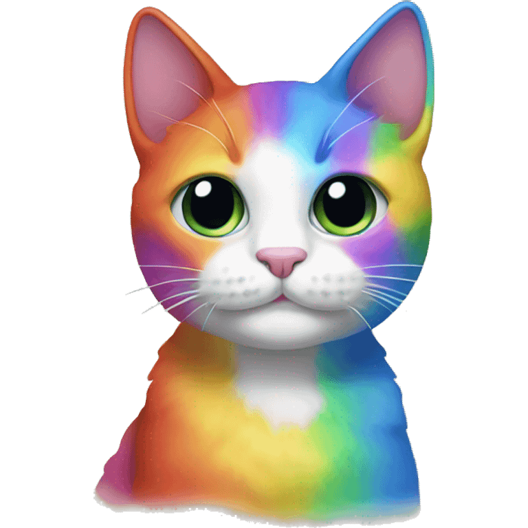 rainbow cat emoji