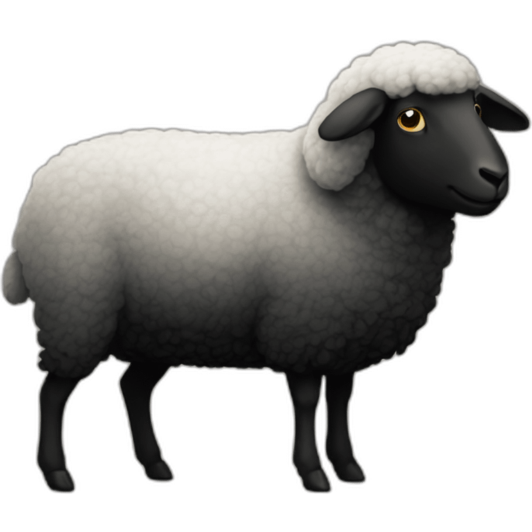 black sheep emoji