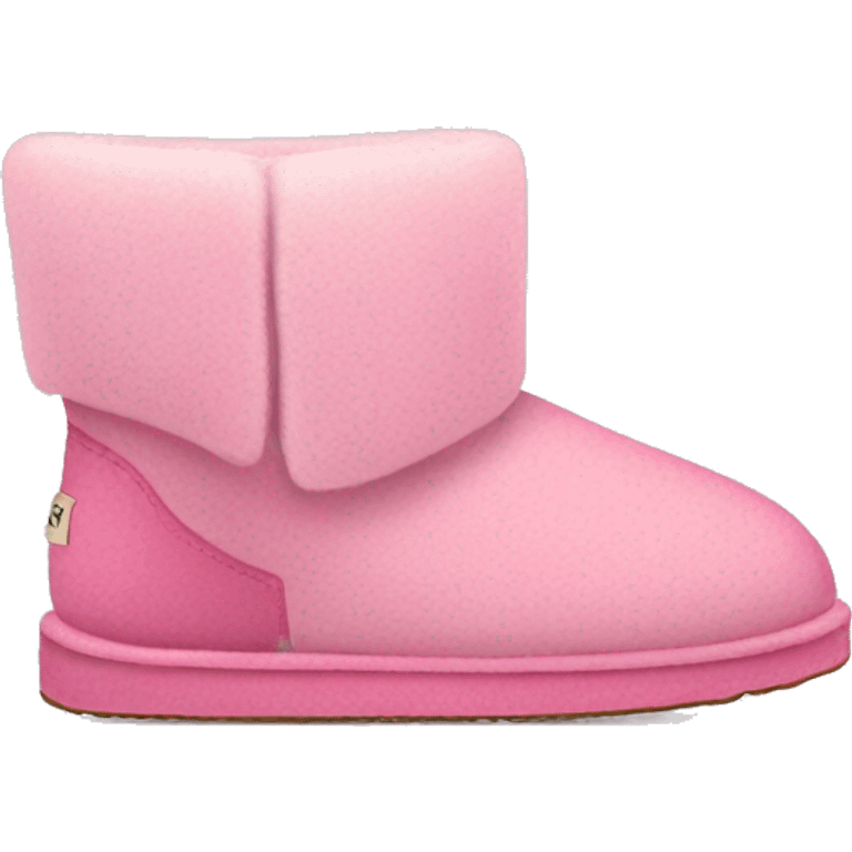 Pink UGG slippers  emoji