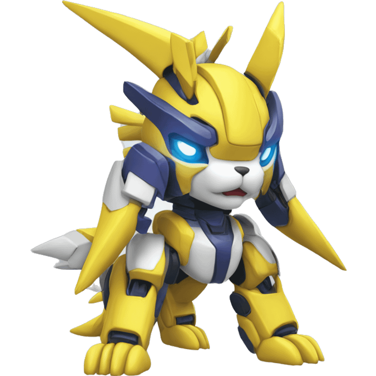 Renamon-Zeraora-Metabee-Medabot-Mecha emoji