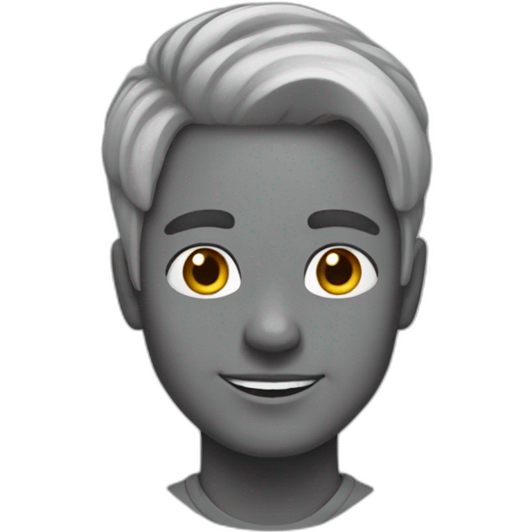 Conejito gris emoji