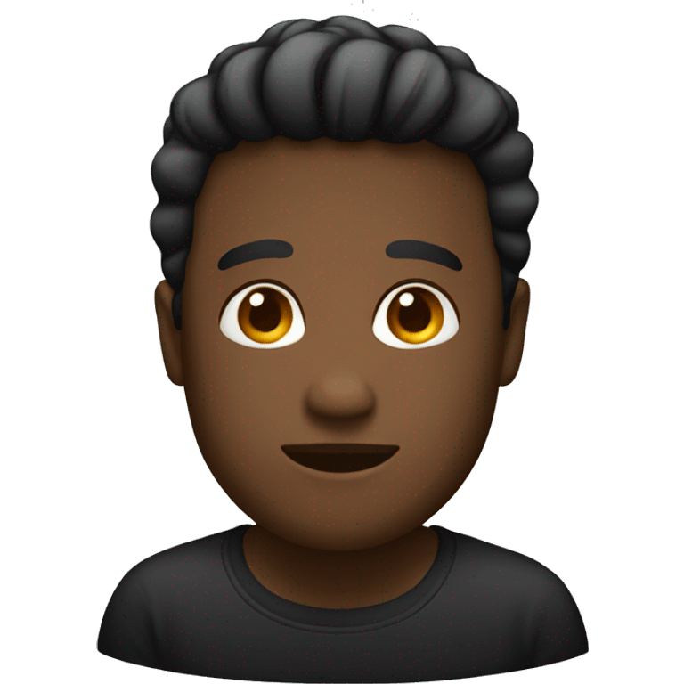 IPhone Black emoji