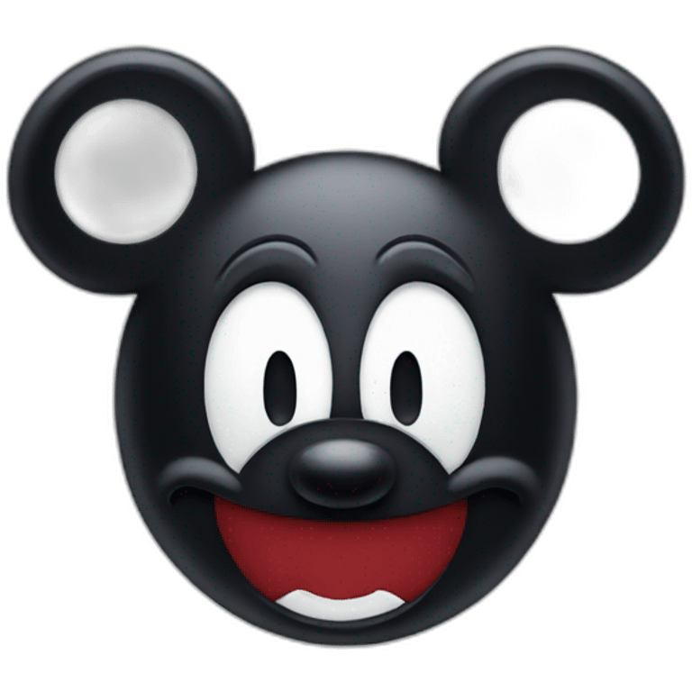 Evil Mickey emoji