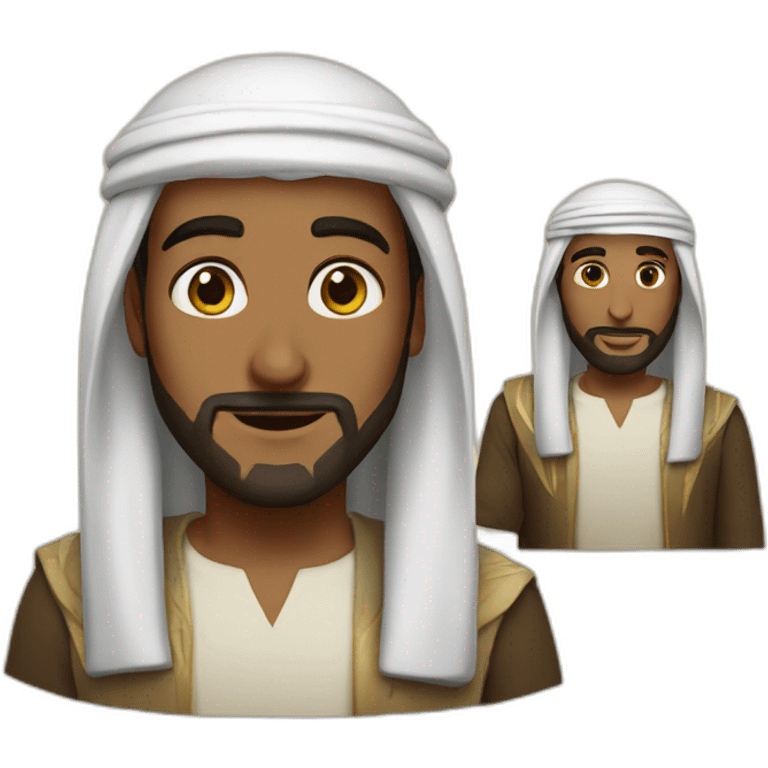 arab with a grenada emoji