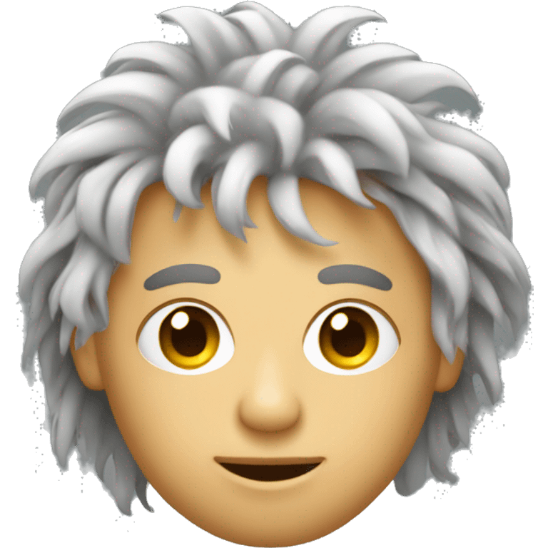 light skinned messy haired dev coding on laptop emoji