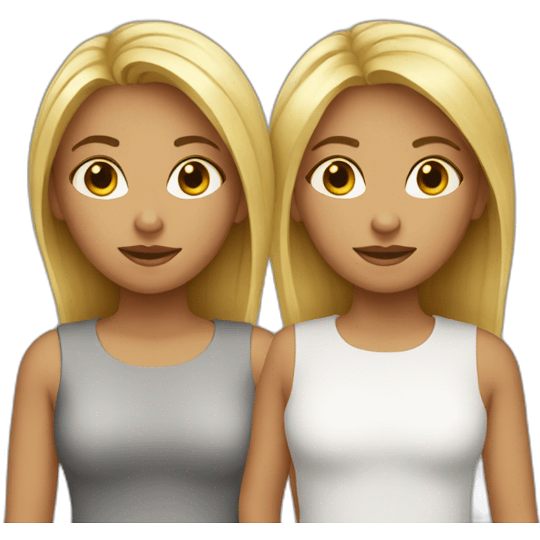 2 filles emoji