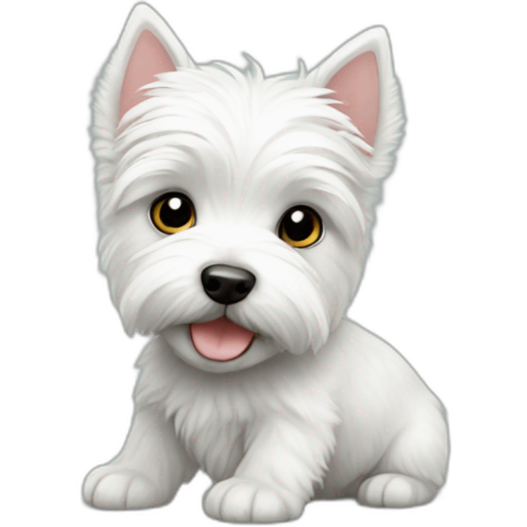 baby westie emoji