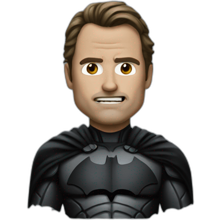 The dark knight emoji