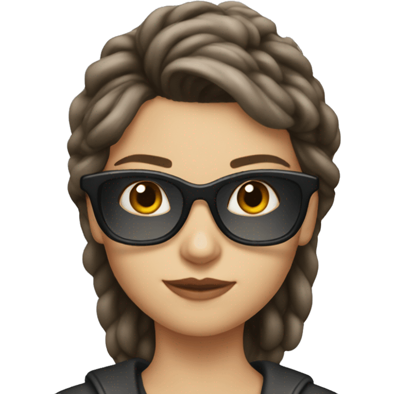 Amelia looking cool emoji