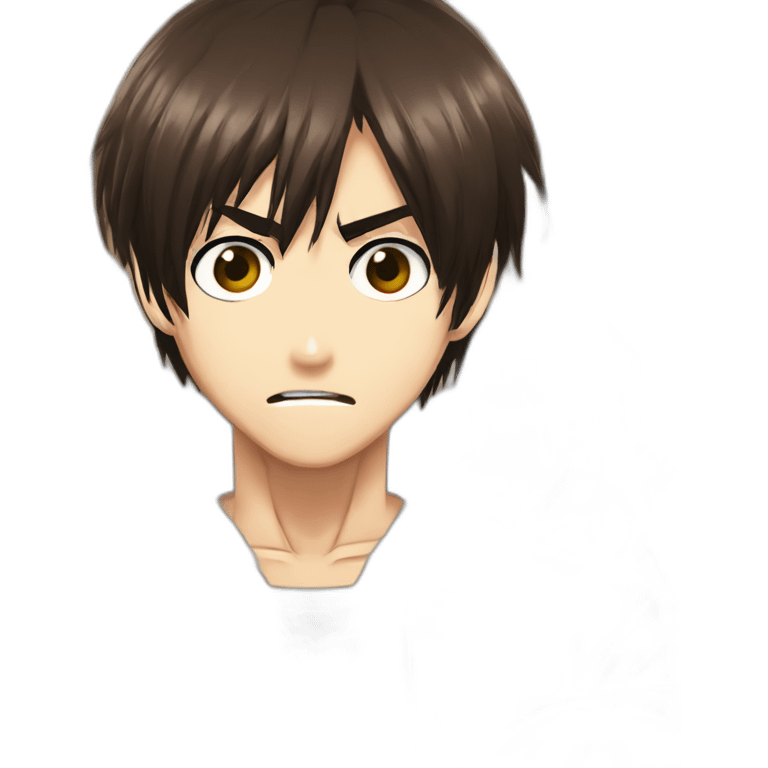 anime eren yeger attack on titan emoji