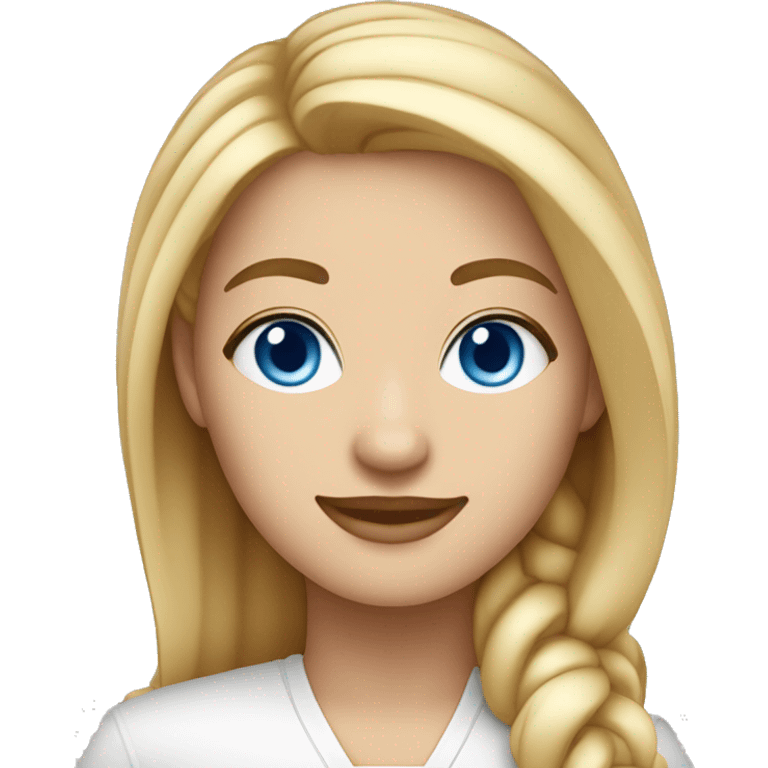 light-skinned restaurateur and blogger with blue eyes shake hands high details emoji