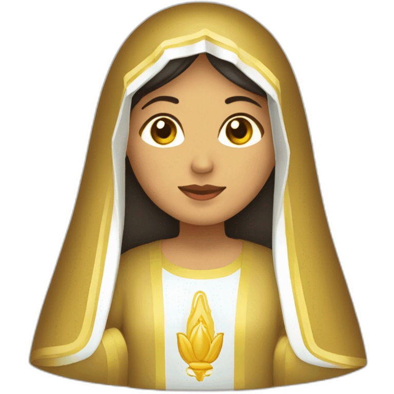 virgen María Nicaragua  emoji