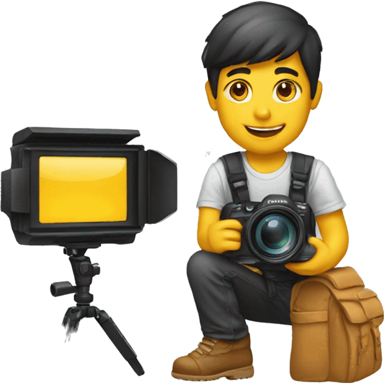 photographer studio emoji