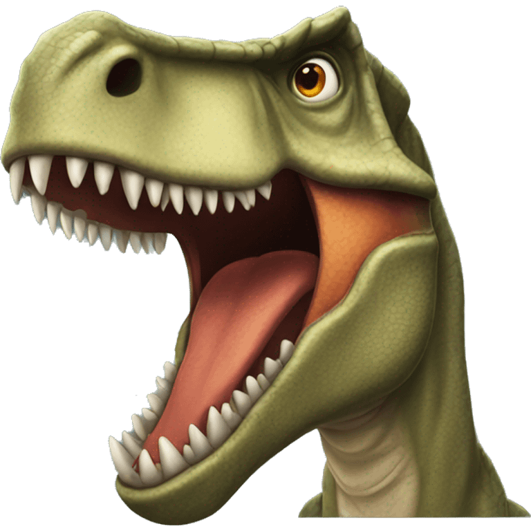 scary tyrannosaurus emoji