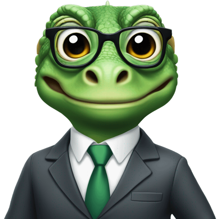 capitalist-iguana emoji