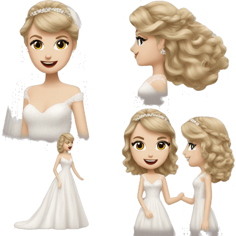 Taylor swift bride emoji