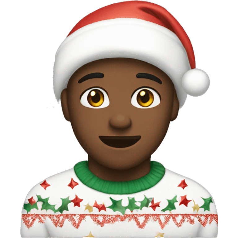 Christmas, aesthetic, cute emoji