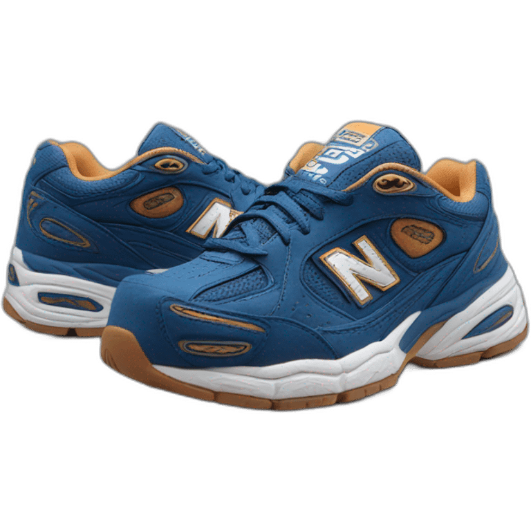 Basket new balance 2002r bleu emoji