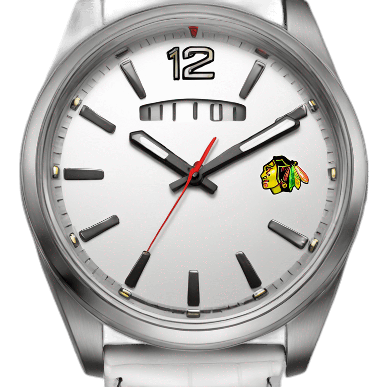 Jonathan Toews as a luxury wristwatch emoji