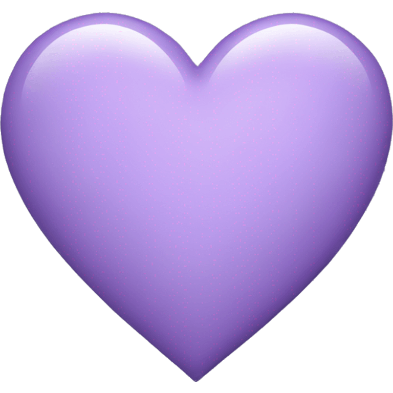 Lavender purple heart emoji