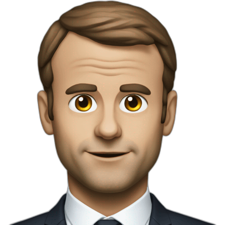 macron evil emoji