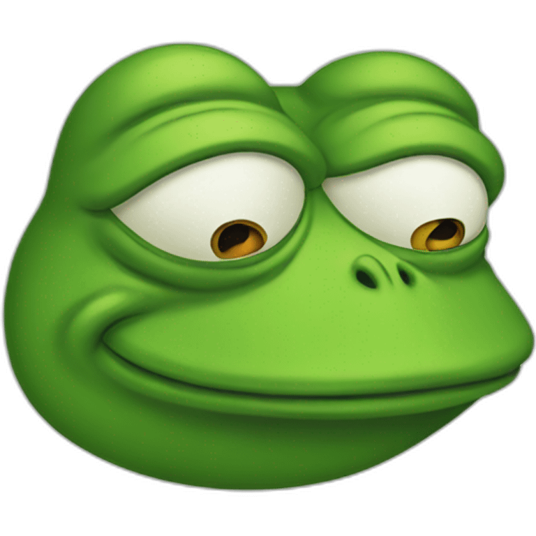 Pepe the frog emoji