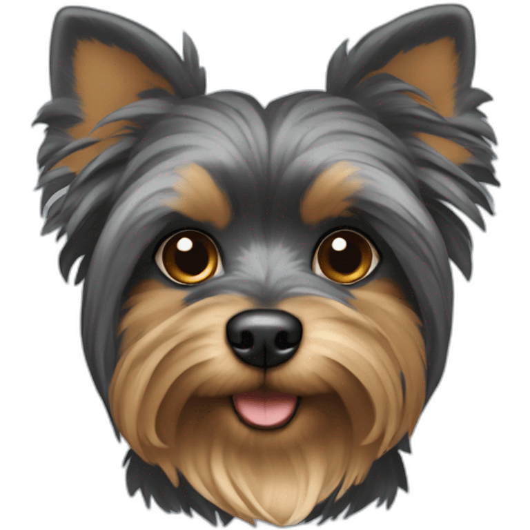 Perro Yorkshire pequeño emoji