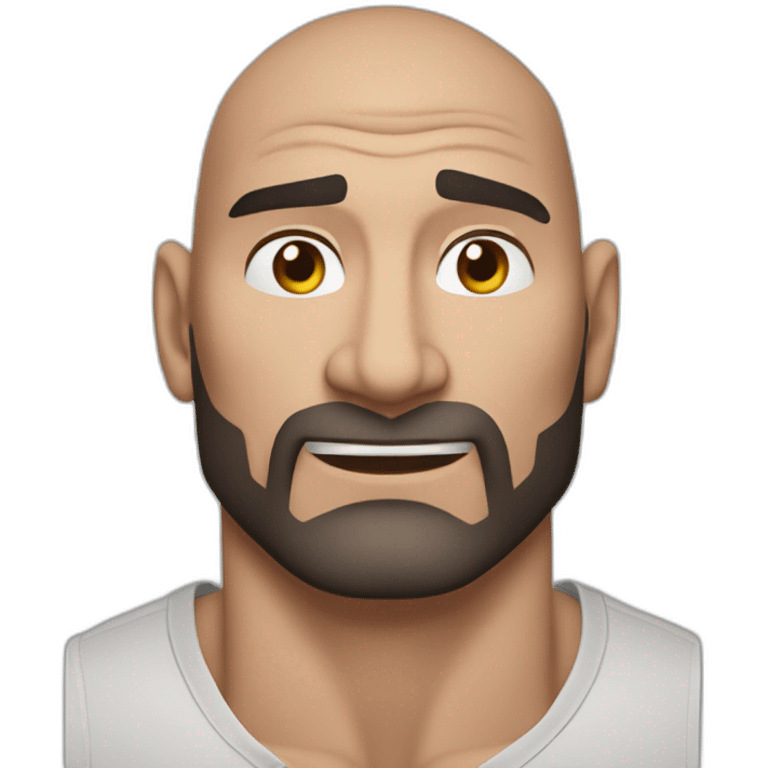 actor dave bautista cartoon wearing henley  emoji