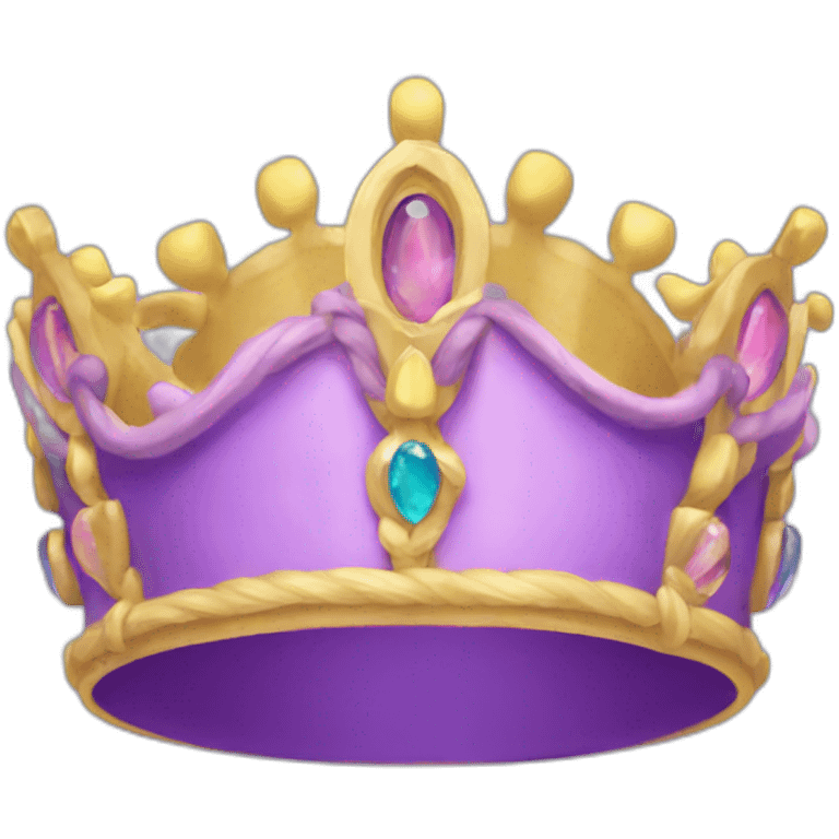 Rapunzel’s crown emoji