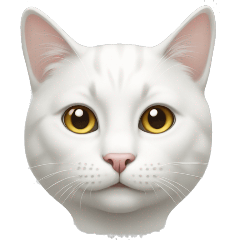 White cat emoji