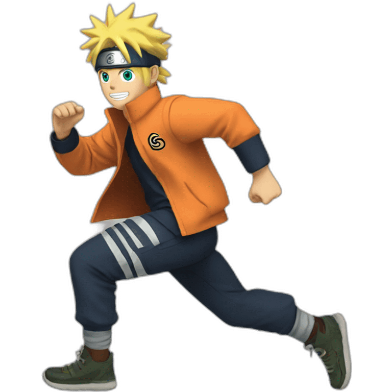 Naruto run emoji