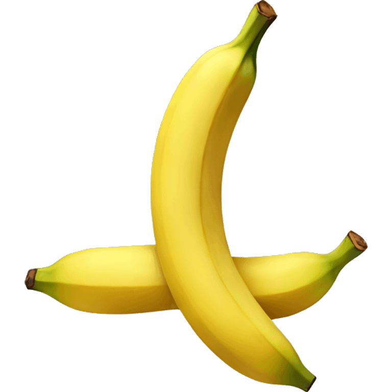 Crossed banana emoji