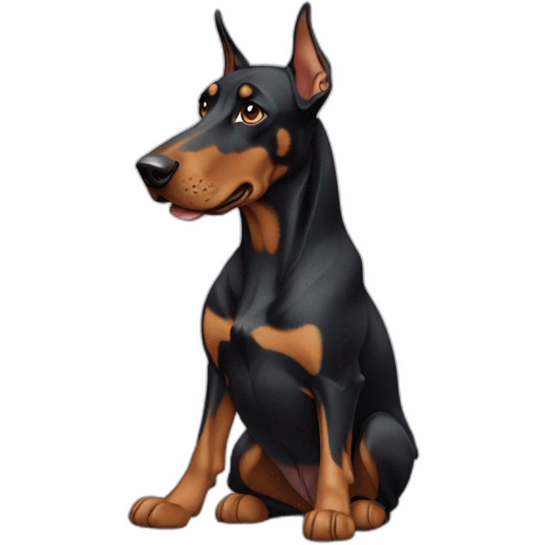 dobermann emoji